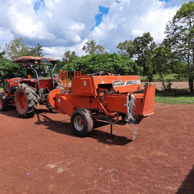 ขายเครื่องอัดฟางตราช้างHB130พลัส