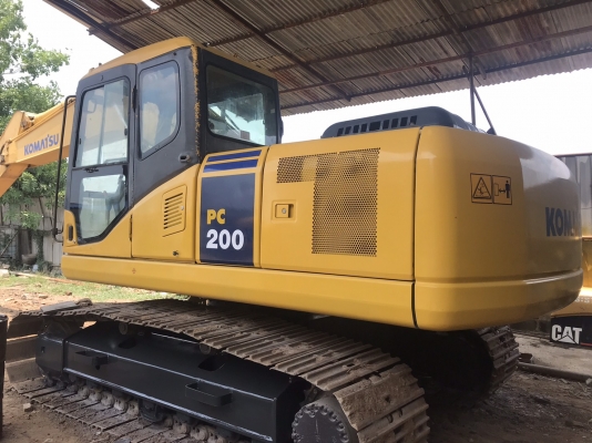 ขายรถแบคโฮ komatsu pc200-7ปี2010เอกสารใบแจ้งจำหน่าย