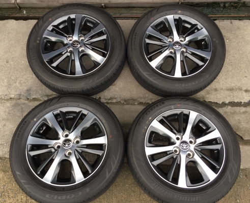 ล้อแม๊คโตโยต้ายาริส พร้อมยางบริสโตนEP150.185/60/15ปี1220 ถอดป้ายแดง2020 วิ่งมา200โล เส้นสีตุ่มยังมี ชุด4ล้อ10900บ.สนใจโทร.0879050181.จัดส่งได้ทุกที่ทั่วไทย