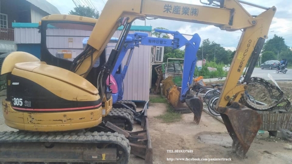 มาเพิ่มเติม ตามคำเรียกร้อง!FROM JAPAN รถขุดCATERPILLAR -305SR ,คอนโทรลน้ำมัน ,ปั๊มนิ้ว, มีเอกสารแจ้งจำหน่าย