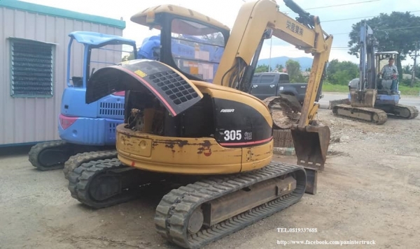 มาเพิ่มเติม ตามคำเรียกร้อง!FROM JAPAN รถขุดCATERPILLAR -305SR ,คอนโทรลน้ำมัน ,ปั๊มนิ้ว, มีเอกสารแจ้งจำหน่าย