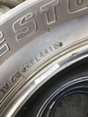 ยางมือสอง BRIDGESTONE DUELER H/T 684II 255/65-17 ปี18