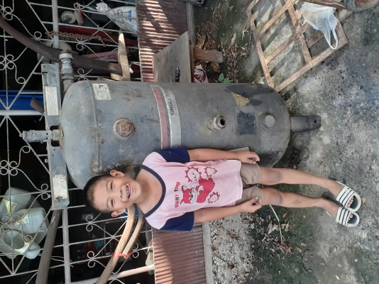ถังลมแบบตั้ง 200ลิตร