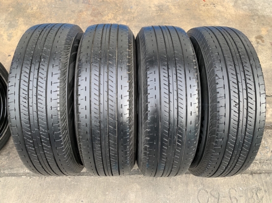 ล้อแม็ก ISUZU D-Max ขอบ 16 สีเทาดำ แถมยาง 215-70-16 Bridgestone ปลายปี 15