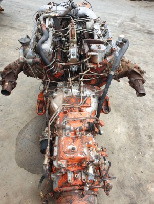 เครื่อง hino ef550  พร้อมเกียร์