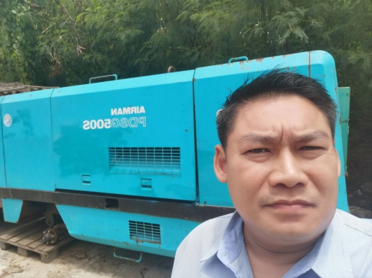 ขาย AirmanPDSG 500 S เครื่อง Hino HO7C พร้อมใช้งาน สนใจ 0909527888 โจ้