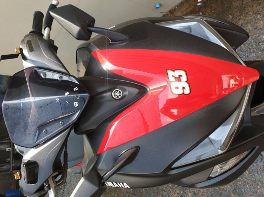 Yamaha aerox 155 ตค.61 สีดำแดง รถเดิม ไม่แกะไม่แต่งเครื่อง ไม่ล้ม รถอยู่ห้วยขวาง ขายถูก
