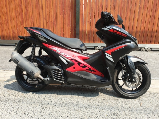 Yamaha aerox 155 ตค.61 สีดำแดง รถเดิม ไม่แกะไม่แต่งเครื่อง ไม่ล้ม รถอยู่ห้วยขวาง ขายถูก