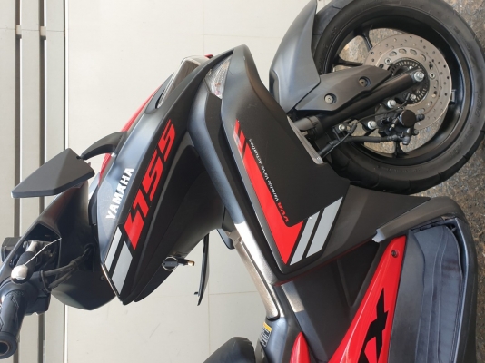 Yamaha aerox 155 ตค.61 สีดำแดง รถเดิม ไม่แกะไม่แต่งเครื่อง ไม่ล้ม รถอยู่ห้วยขวาง ขายถูก
