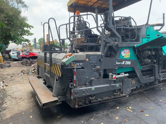 รถปูยาง VOGELE. SUPER 2100