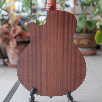 กีต้าร์โปร่ง 40 นิ้ว PPARTIST ไม้มะฮอกกานีทั้งตัว สีน้ำตาล ขัดด้าน สวยมาก ของใหม่ ขายถูก
