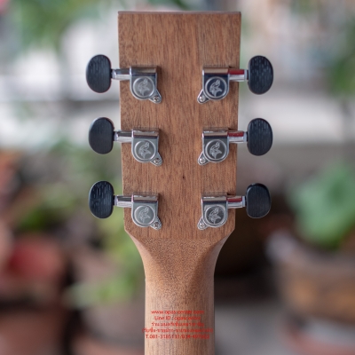 กีต้าร์โปร่ง 40 นิ้ว PPARTIST ไม้มะฮอกกานีทั้งตัว สีน้ำตาล ขัดด้าน สวยมาก ของใหม่ ขายถูก