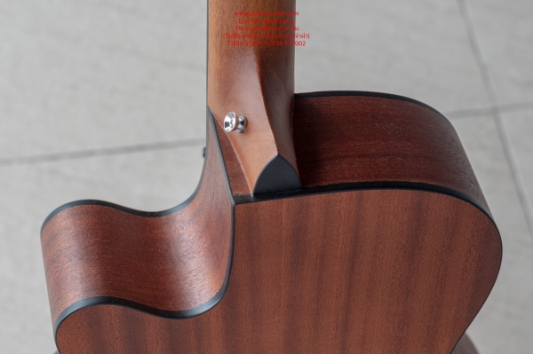 กีต้าร์โปร่ง 40 นิ้ว PPARTIST ไม้มะฮอกกานีทั้งตัว สีน้ำตาล ขัดด้าน สวยมาก ของใหม่ ขายถูก