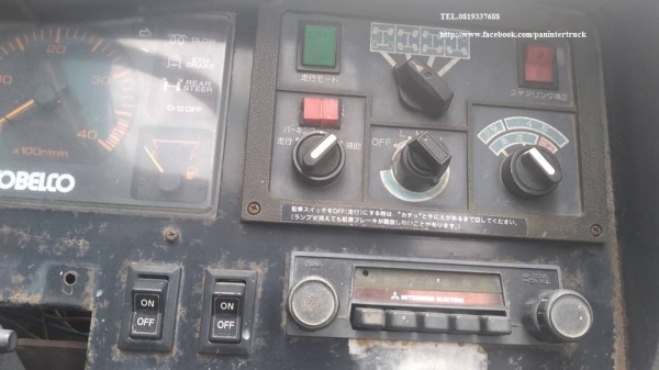 ขายจริง ตัดสด* From Japan รถเครน ล้อยาง ขนาด 7ตัน KOBELCO RK70M-1 แบบขาตรง น้ำหนักยกได้ 4.9ตัน ,ยกสูงได้ถึง 21เมตร