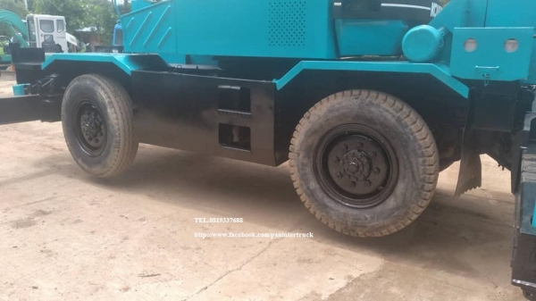ขายจริง ตัดสด* From Japan รถเครน ล้อยาง ขนาด 7ตัน KOBELCO RK70M-1 แบบขาตรง น้ำหนักยกได้ 4.9ตัน ,ยกสูงได้ถึง 21เมตร