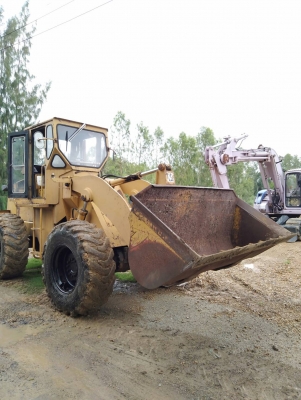 รถตักล้อยาง MITSUI HL713 รถเก่านอกนำเข้า ไม่เคยใช้งานในไทย สภาพดี พร้อมใช้งาน มีเอกสารใบอินวอยซ์