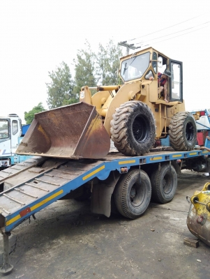 รถตักล้อยาง MITSUI HL713 รถเก่านอกนำเข้า ไม่เคยใช้งานในไทย สภาพดี พร้อมใช้งาน มีเอกสารใบอินวอยซ์