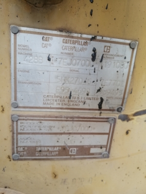 ขายรถตักหน้า-ขุดหลัง CAT 428 B