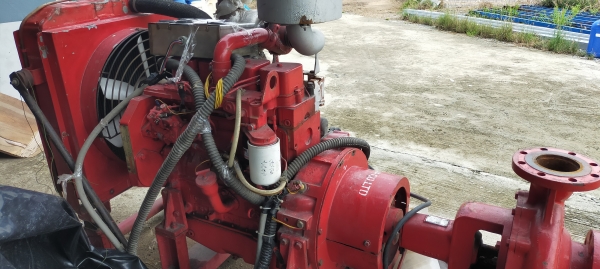 เครื่องดับเพลิง คัมมิ้นเทอร์โบ 107 ชม  พร้อมตู้คอนโทรล