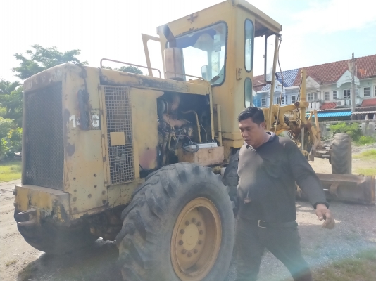 ขายรถเกรด CAT 140 G 8Z ไฮดลอริคดีแรงเอกสารทะเบียน