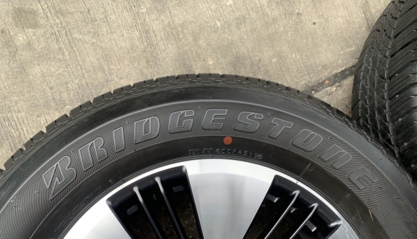 ล้อแม็กป้ายแดง ISUZU D-Max 2020 รุ่นใหม่ล่าสุด ขอบ 18 ดำหน้าเงา พร้อมยางป้ายแดง 265-60-18 Bridgestone ปลายปี 19