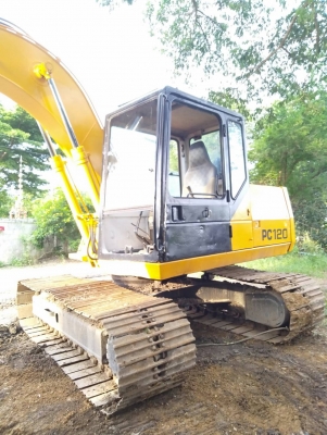 รถแบคโฮ KOMATSU PC120-5 รถสวย สภาพดี ไฟฟ้าตัด พร้อมใช้งาน มี VDO การทำงานให้ชม รถแบคโฮ KOMATSU PC120-5 รถสวย สภาพดี ไฟฟ้าตัด พร้อมใช้งาน มี VDO การทำงานให้ชม