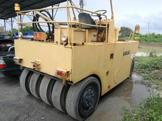 ขาย 435,000 รถบดล้อยาง 9 ล้อ SAKAI TS9.