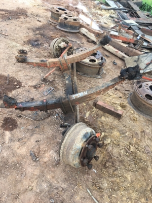 คานหน้าพร้อมแนบ isuzu F 6น๊อต พร้อมใช้งาน9800บาท