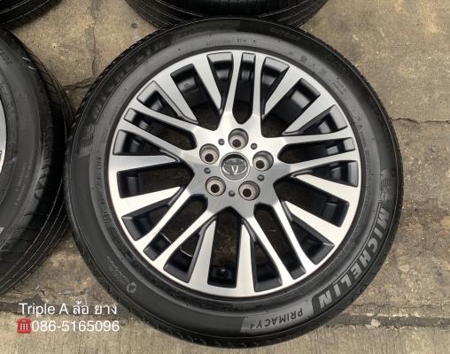 ล้อแม็ก Toyota Alphard Vellfire ขอบ 18 พร้อมยาง 235-50-18 Michelin ปี 18 สภาพดี ล้อแม็ก Toyota Alphard Vellfire ขอบ 18 พร้อมยาง 235-50-18 Michelin ปี 18 สภาพดี