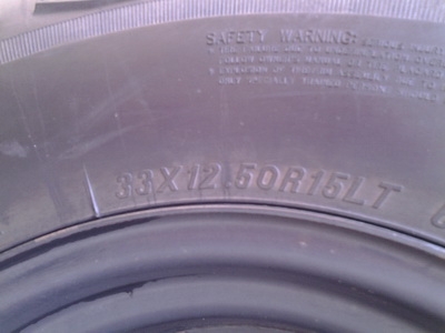 ยาง 33 พร้อมล้อ