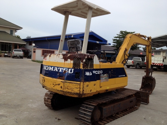 ขายรถขุด KOMATSU PC20-6 นำเข้าเอง มือสองจากญี่ปุ่น
