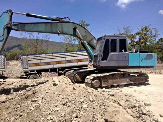 KOBELCO SK07 MACKII ปั้ม K3V เครื่อง6D31