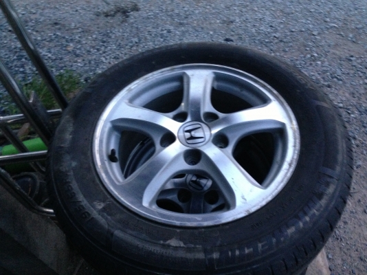 ขายล้อแม็ก ซีวีค 15 นิ้วพร้อมยาง