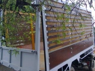 ขายรถบรรทุกหกล้อดั้มเกษตรฮีโน่ KM500 เครื่อง EH 100 เครื่องแน่น