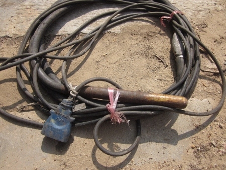 ขาย-เครื่องจี้ปูนหรือเครื่องสั่นคอนกรีต MIKASA: EY230 พร้อมสายจี้ เครื่องยนต์เบนซิน ไฟ 48V มือสองนำเข้าจากญี่ปุ่น