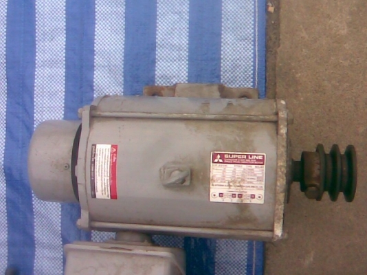 มอเตอร์มิสซูบิชิ ขนาด 3  แรงไฟบ้าน