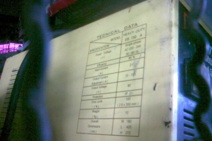 เชื่อมอินเวอร์เตอร์ 150 แอมสภาพพร้อมใช้งานครับสวยๆครับราคานี้คุ้มมากครับไม่ต้องเบิกใหม่ครับ