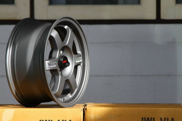 ล้อใหม่TE37 ขอบ15 4รู100 กว้าง7 ออฟ38 สีเทากัลด้าน "ราคาถูกกว่าที่อื่นแน่นอน" ราคานี้ซื้อทำไมมือ2