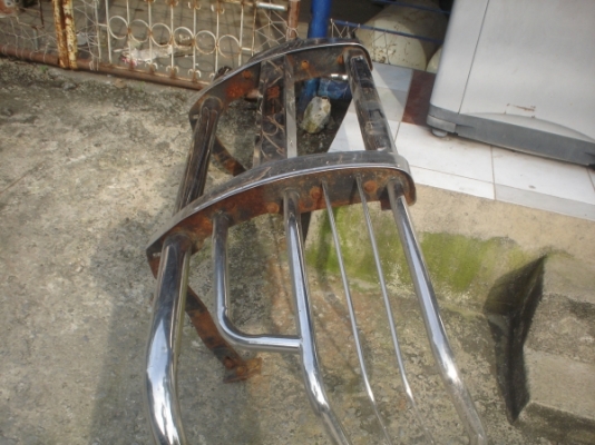 กันชนรถปิคอัพงานแสตนเลส ขายถูกสุดๆ 1,200บาทมี 4 อันตามรูป