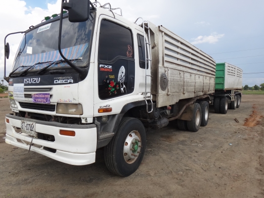 ขายด่วน  รถบรรทุกดั้มพ์  พ่วง  แม่-ลูก   ISUZU   240  เปลี่ยนหัว  ยางเรเดียล  พร้อมใช้งาน