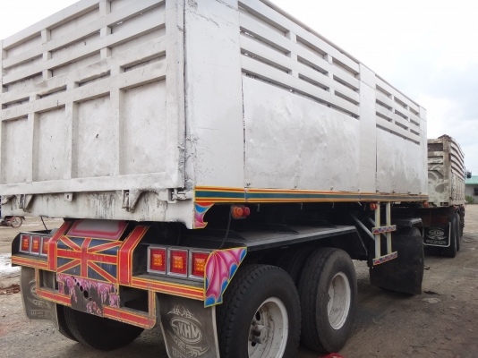 ขายด่วน  รถบรรทุกดั้มพ์  พ่วง  แม่-ลูก   ISUZU   240  เปลี่ยนหัว  ยางเรเดียล  พร้อมใช้งาน