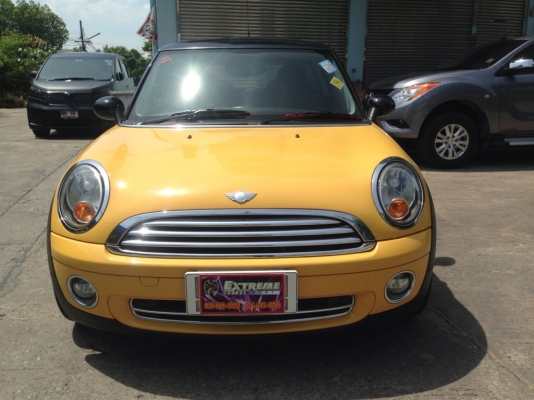ขาย Mini ONE ปี 2008 สีเหลืองหลังคาดำโรงงาน เกียร์ Auto