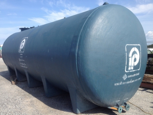 ขายถังไฟเบอร์ ขนาด 35,000 ลิตร 2 ใบ(ถังนอน) สภาพสวย Dia. 2.5 x 7.7 M ราคาไม่แพง