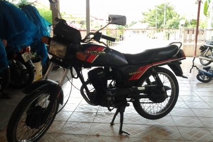 Honda Wing125 OHC oiljet+cdi(ตัวสุดท้าย) เดิมๆโรงงาน เครื่องแน่น ไฟจบ ขับมันส์ ภาษีเต็มเล่มพร้อม ช้าอด กทม.