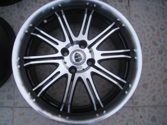 ขายล้อแม็ก w work 17"x7.5" et42 4รู 100  (081-3747940)