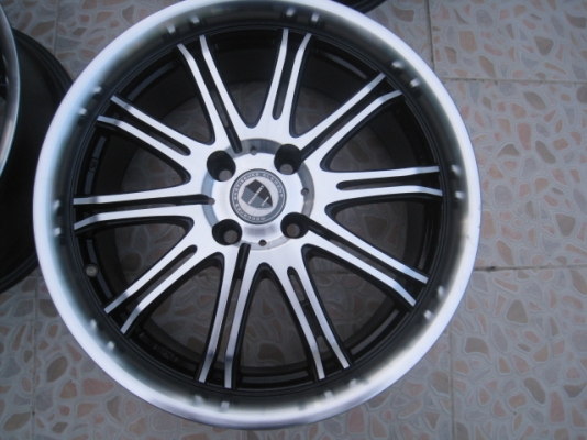 ขายล้อแม็ก w work 17"x7.5" et42 4รู 100  (081-3747940)