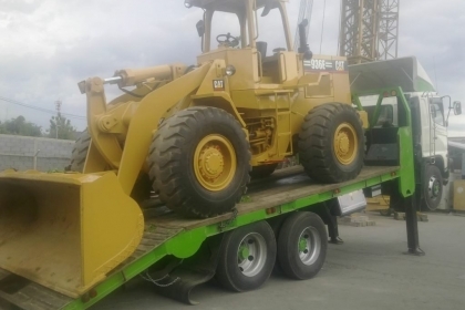 บริการขนย้ายเครื่องจักรกลหนัก