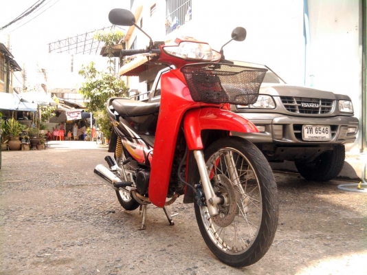 ขออนุญาติขาย HONDA WAVE110S สีแดงดำ
