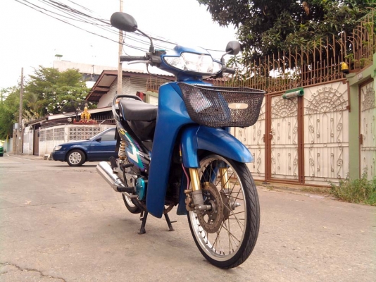 ขออนุญาติขาย HONDA WAVE100S สีน้ำเงินดำ