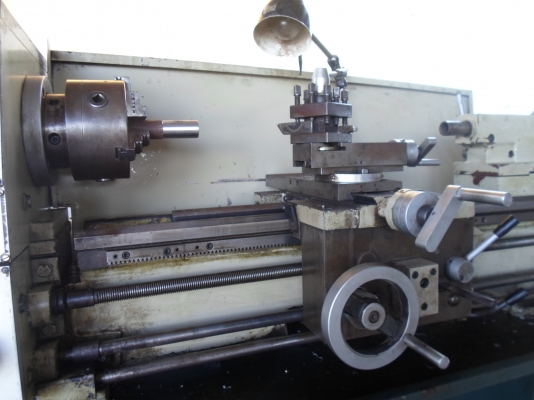 แท่นกลึง 4.5 ฟุต 3 เพลา เกียร์บล็อก กลึงเกลียวได้ไม่ต้องเปลี่ยนเฟือง  65,000